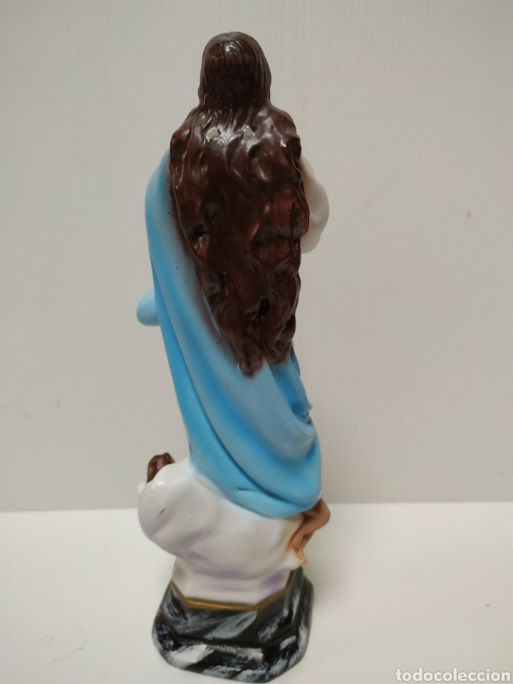 Antig&uuml;edades: Virgen de estuco a restaurar - Foto 2