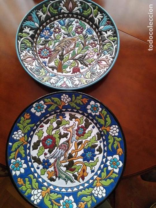 Antig&uuml;edades: Granada, pareja de antiguos platos - Foto 1