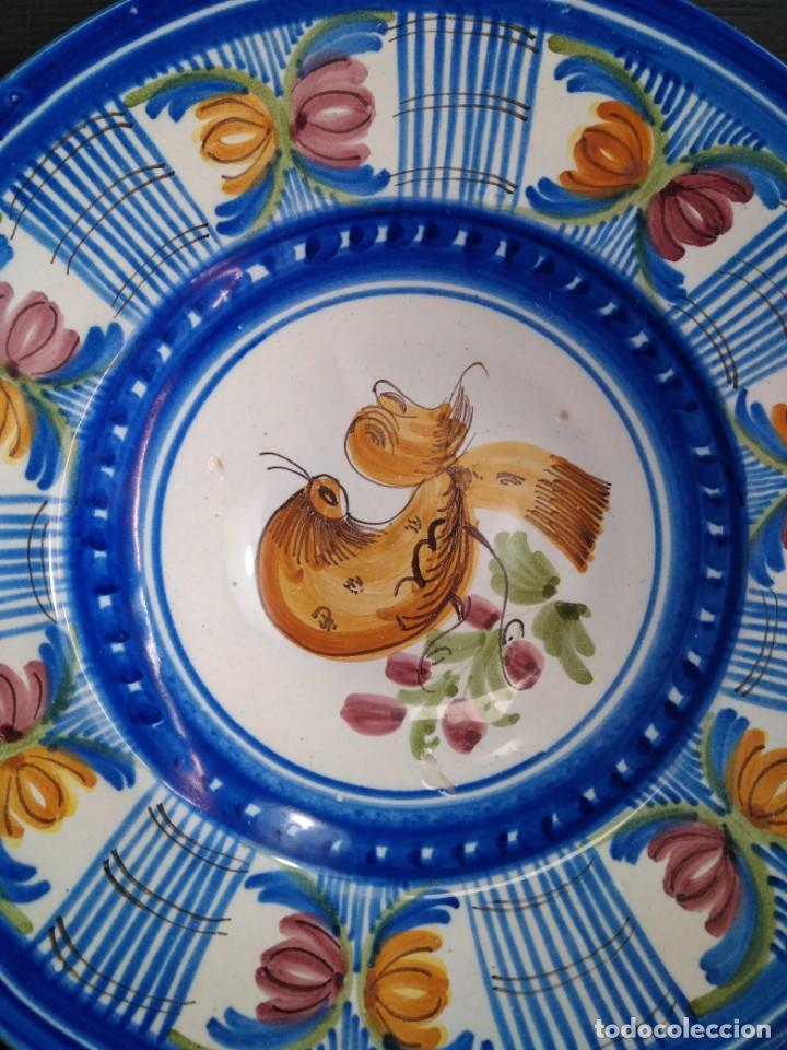 Antig&uuml;edades: Manises, antiguo plato - Foto 2