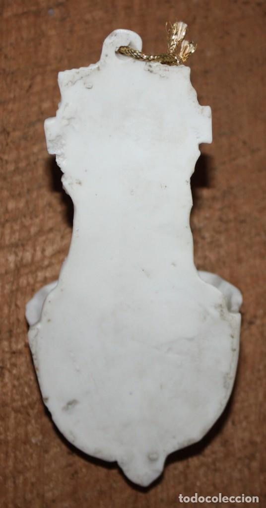 Antig&uuml;edades: BENDITERA DE BISCUIT-JESUCRISTO-PPS SG XX. - Foto 2