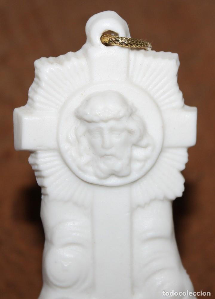 Antig&uuml;edades: BENDITERA DE BISCUIT-JESUCRISTO-PPS SG XX. - Foto 4