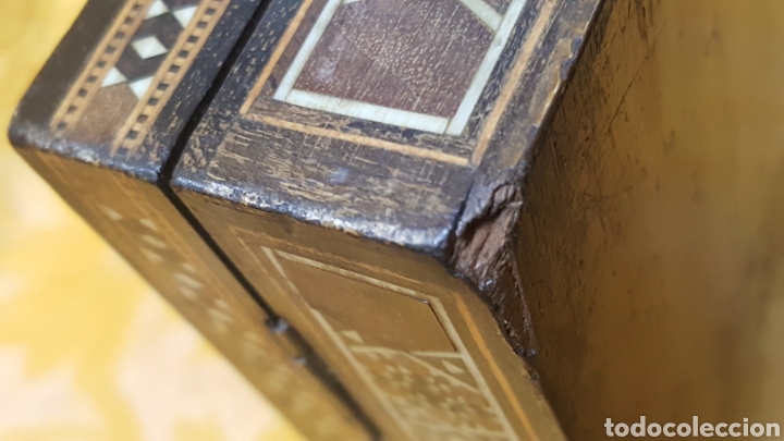 Antig&uuml;edades: CAJA CON DECORACIONES DE INFLUENCIA &Aacute;RABE - Foto 13
