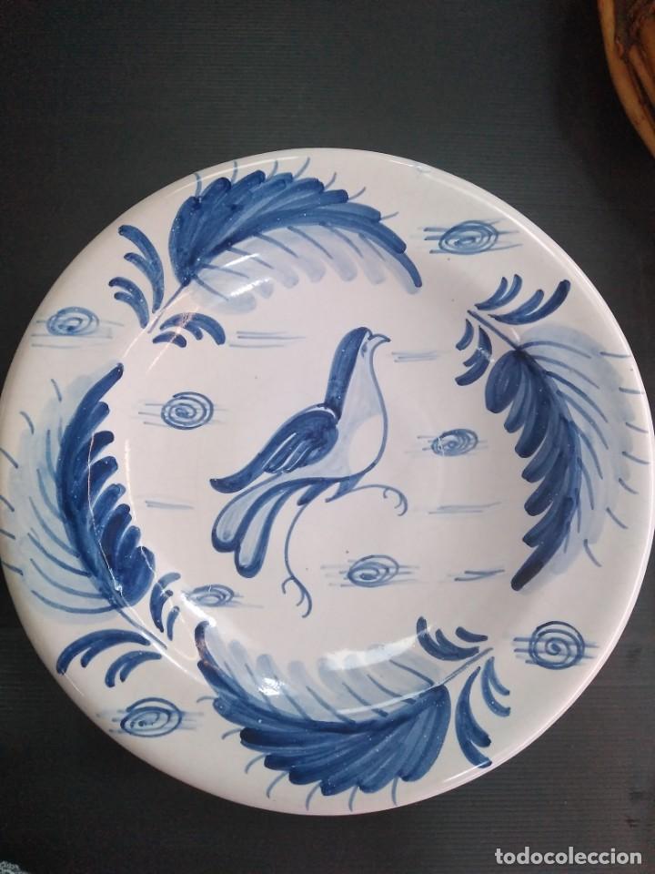 Antig&uuml;edades: Talavera antiguo plato - Foto 1