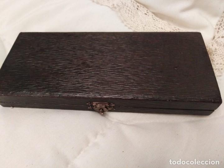 Antig&uuml;edades: Antig&uuml;o estuche alem&aacute;n para despacho - Foto 5