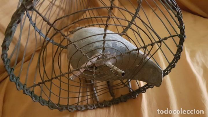 Antig&uuml;edades: Antiguo reclamo perdiz con Jaula - Foto 4