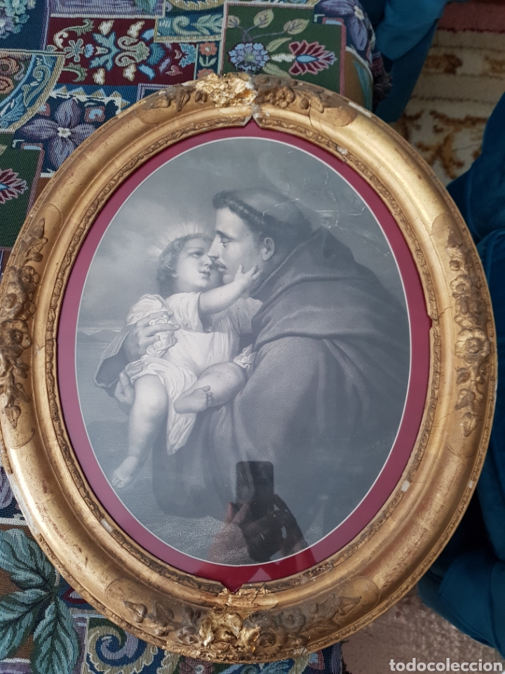 Antig&uuml;edades: Grabado enmarcado - Foto 1