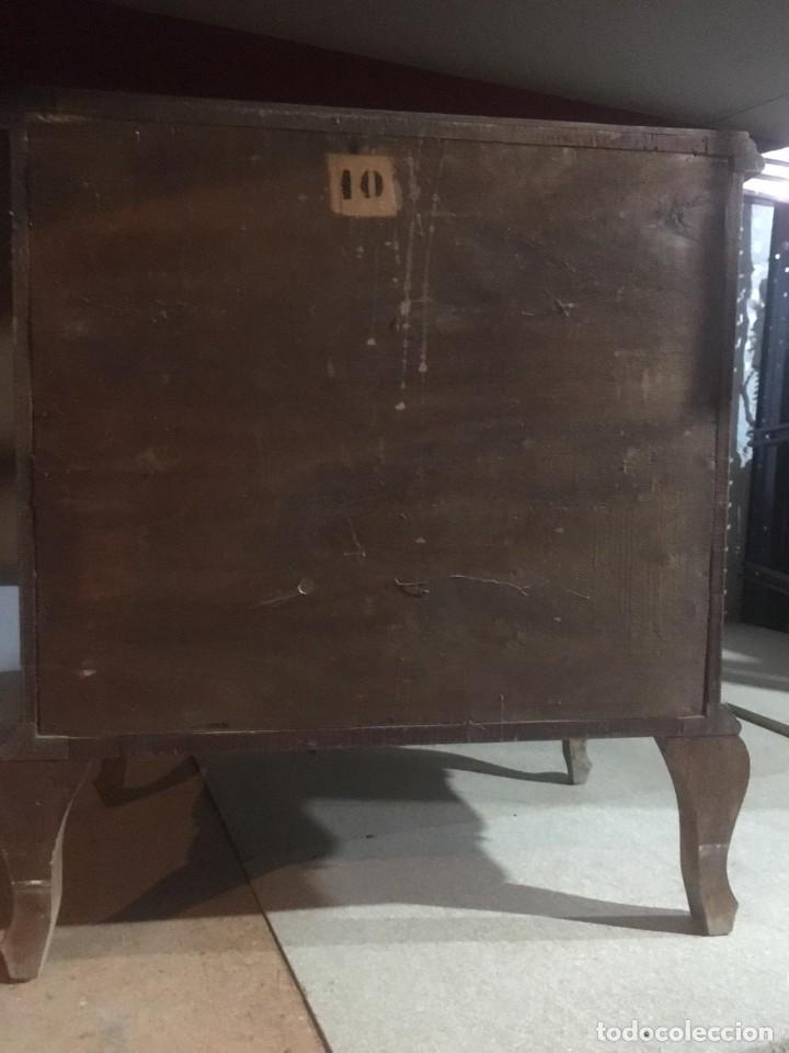 Antig&uuml;edades: MESITAS DE NOCHE MADERA ANTIGUA - Foto 5