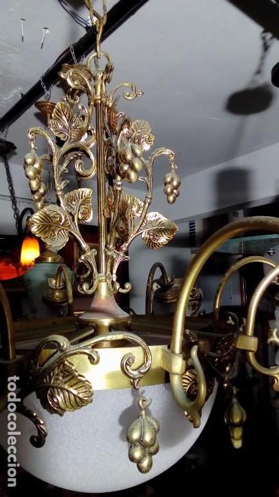 Antig&uuml;edades: lampara de techo- - Foto 3