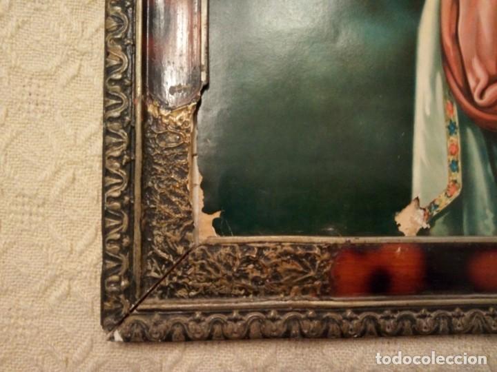Antig&uuml;edades: Antigua y curiosa l&aacute;mina con marco - Foto 2