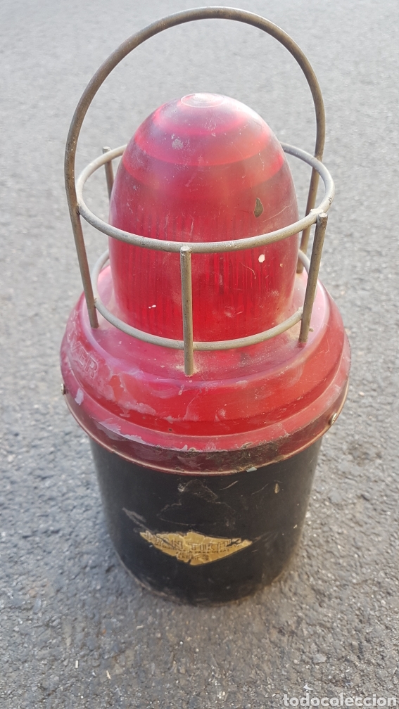 Antig&uuml;edades: Antiguo farol de obra royer - Foto 1