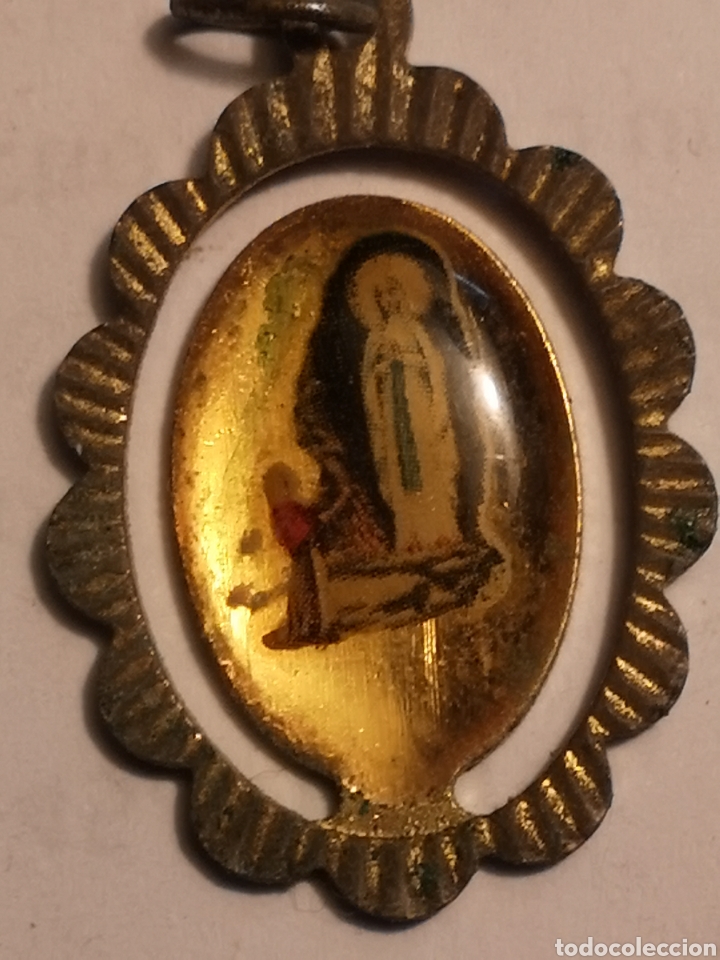 Antig&uuml;edades: MEDALLA RELIGIOSA VIRGEN - Foto 1