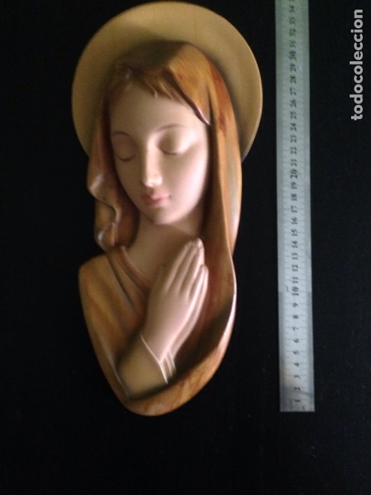 Antig&uuml;edades: Preciosa virgen de terracota - Foto 4