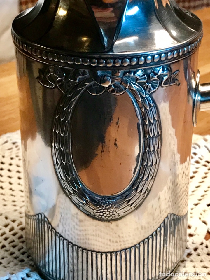 Antig&uuml;edades: Chocolatera Rom&aacute;ntica - Foto 3