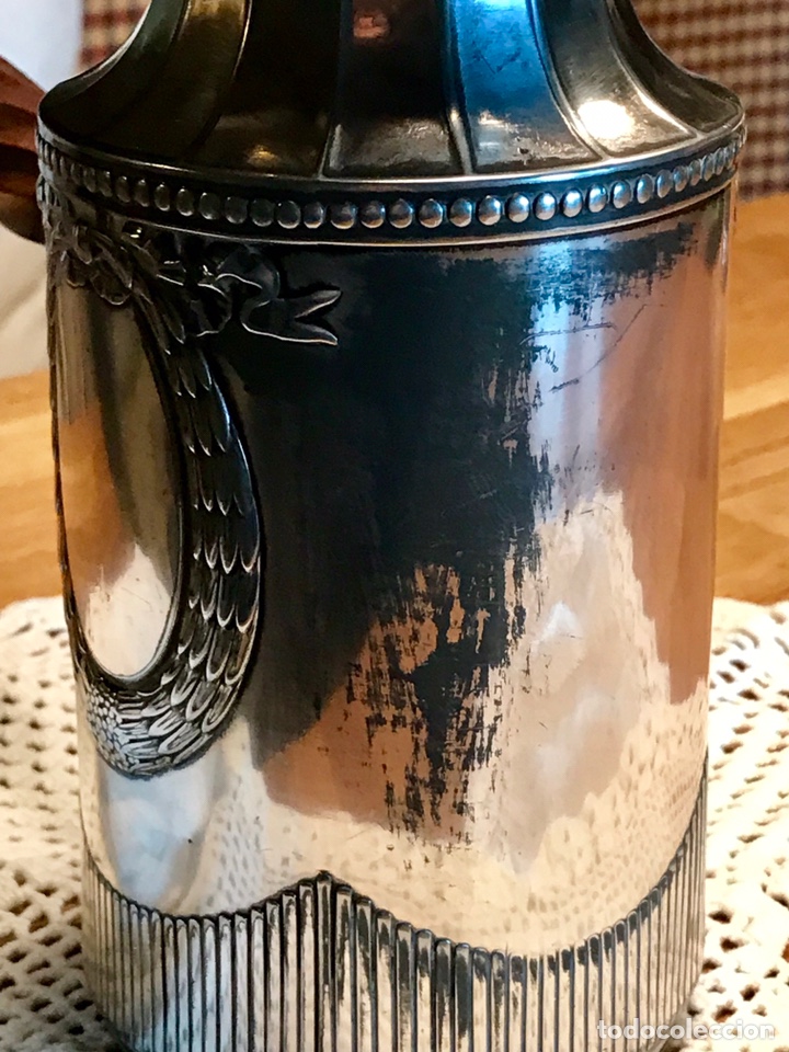 Antig&uuml;edades: Chocolatera Rom&aacute;ntica - Foto 7