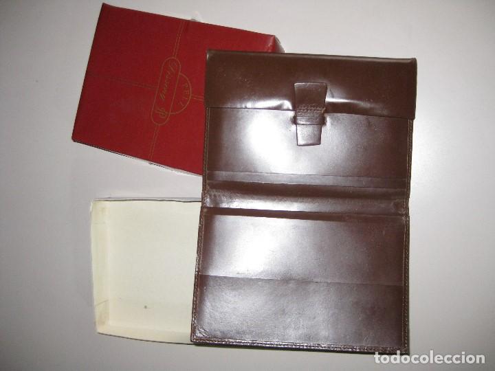 Antig&uuml;edades: CARTERA DE SR. DE PIEL - Foto 1