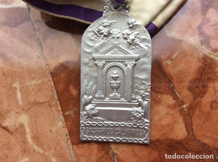 Antig&uuml;edades: Medalla  6cmx3cm. - Foto 3