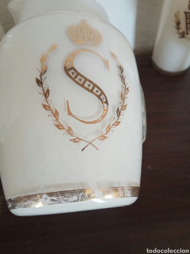 Antig&uuml;edades: JUEGO DE LICOR ANTIGUO CRISTAL - Foto 3