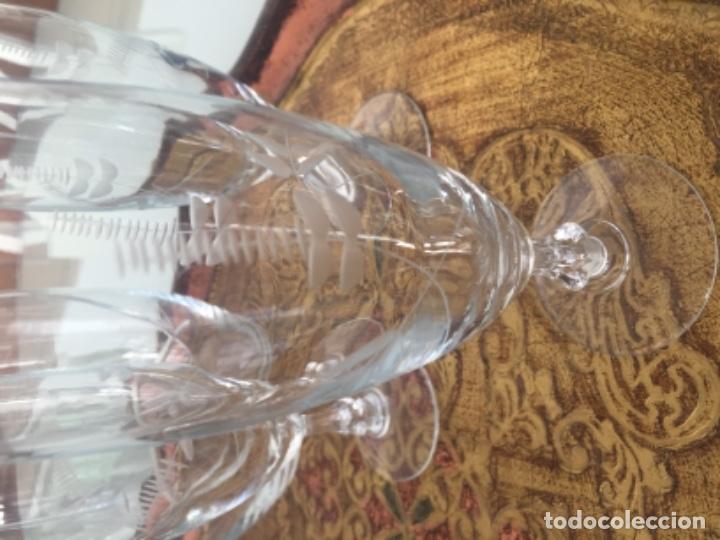 Antig&uuml;edades: JUEGO DE COPAS CON JARRA - Foto 3