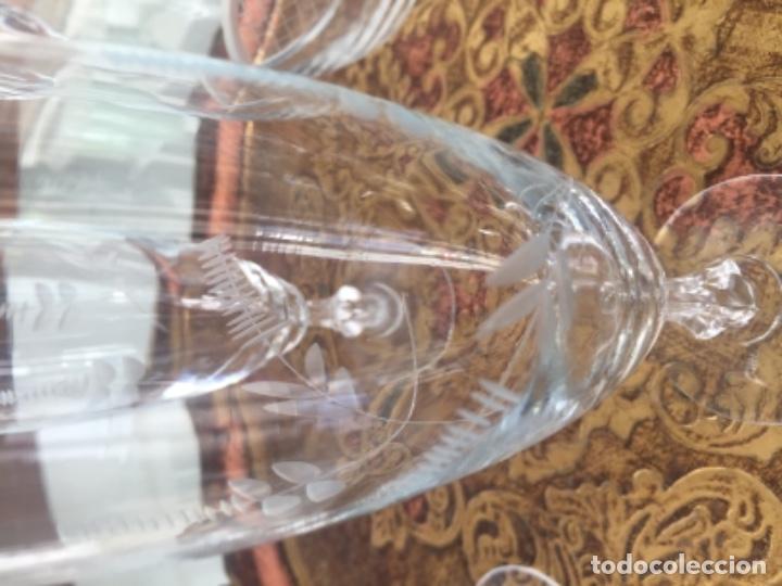Antig&uuml;edades: JUEGO DE COPAS CON JARRA - Foto 5