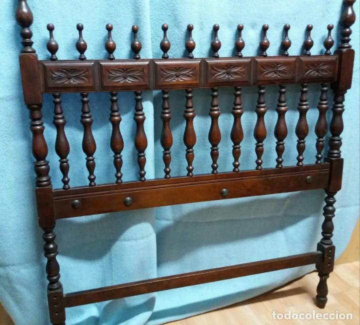Antig&uuml;edades: Cabecero cama ronde&ntilde;o - Foto 7