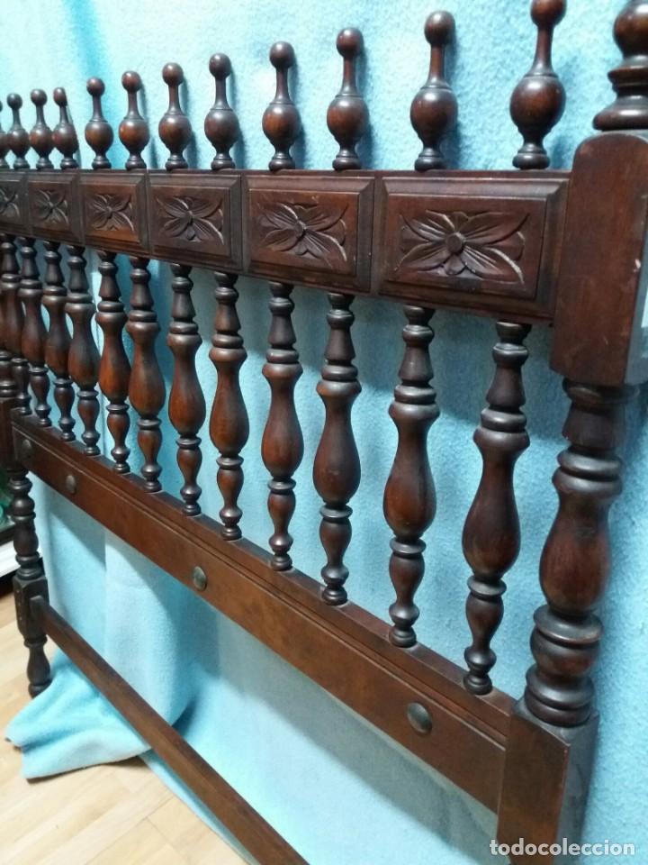Antig&uuml;edades: Cabecero cama ronde&ntilde;o - Foto 9