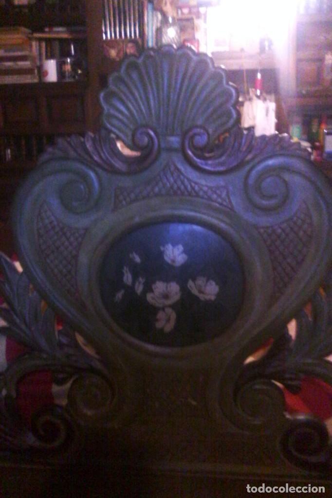 Antig&uuml;edades: CAMA OLOTINA-DIBUJOS A MANO. - Foto 11