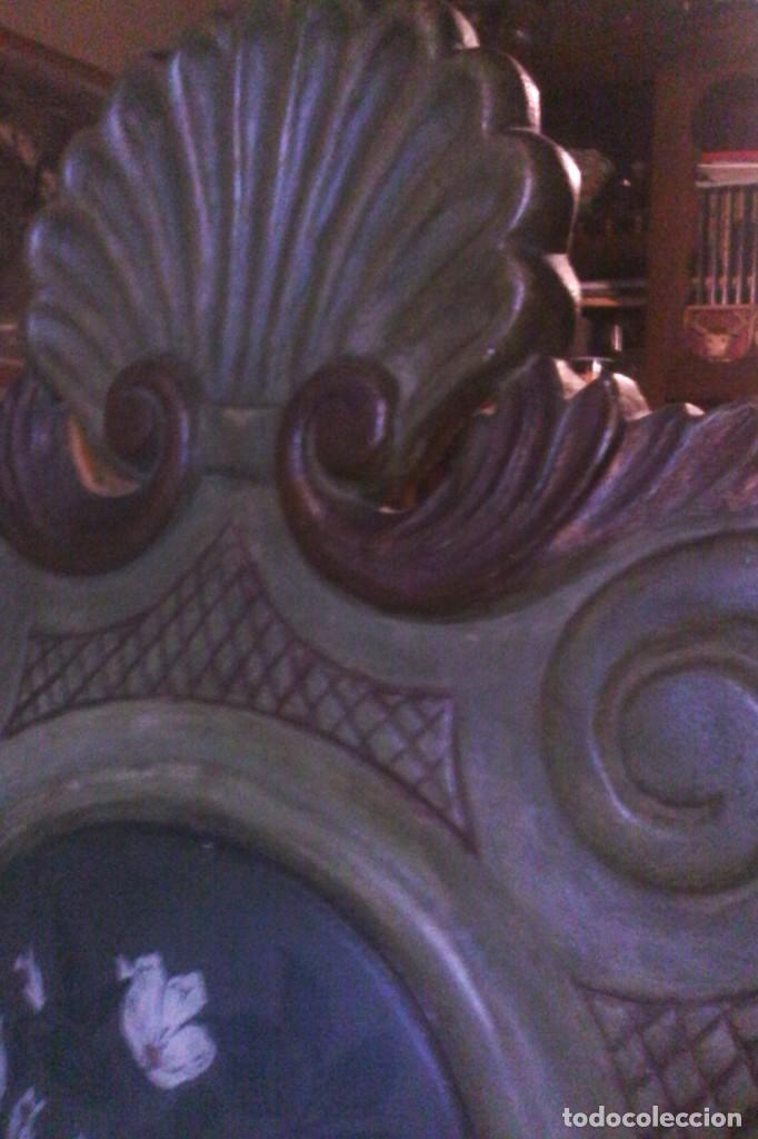Antig&uuml;edades: CAMA OLOTINA-DIBUJOS A MANO. - Foto 9