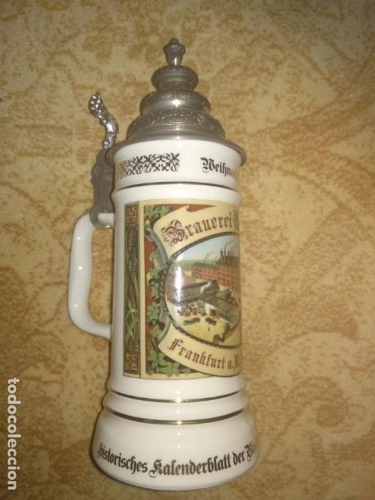 Antig&uuml;edades: Jarra de cerveza de colecci&oacute;n - Foto 4