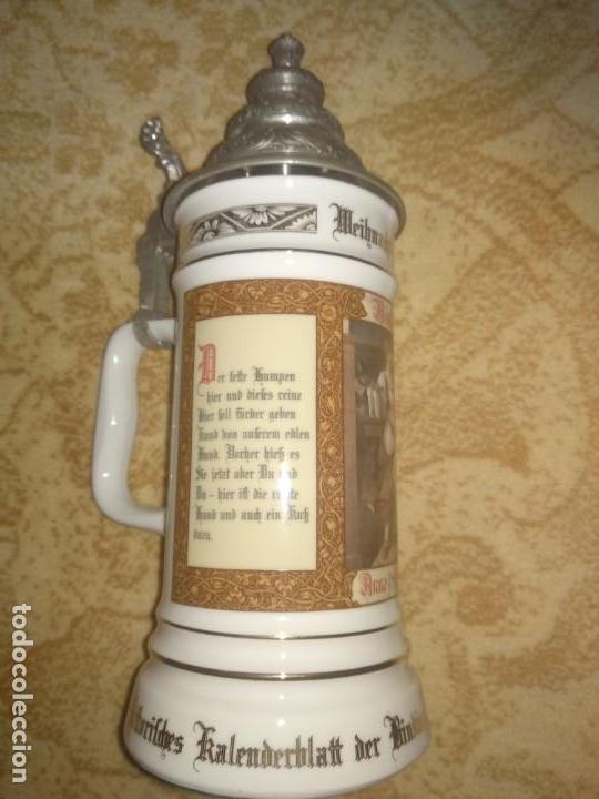 Antig&uuml;edades: Jarra de cerveza de colecci&oacute;n - Foto 4