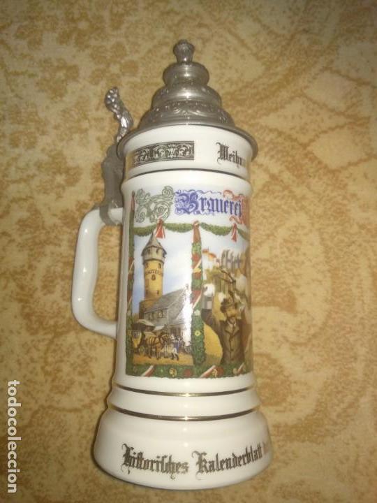 Antig&uuml;edades: Jarra de cerveza de colecci&oacute;n - Foto 2
