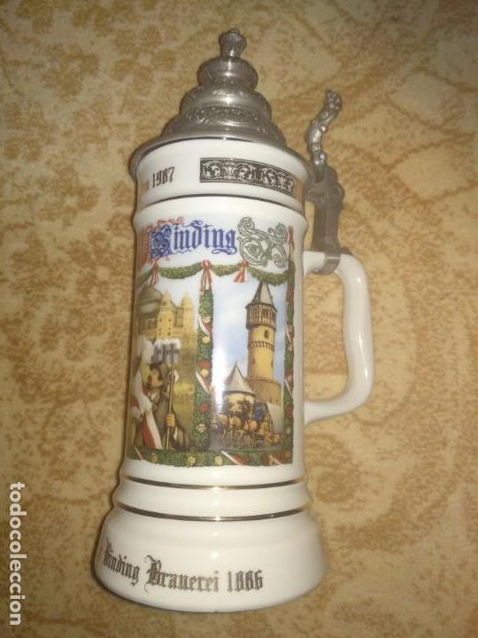 Antig&uuml;edades: Jarra de cerveza de colecci&oacute;n - Foto 1