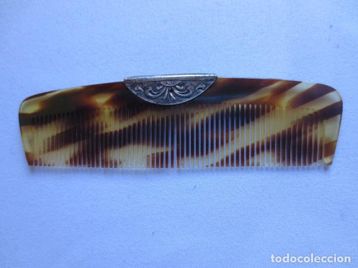 Antig&uuml;edades: BONITO PEINE CON FUNDA EN RELIEVE - Foto 6
