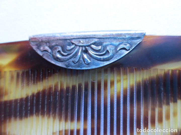 Antig&uuml;edades: BONITO PEINE CON FUNDA EN RELIEVE - Foto 7