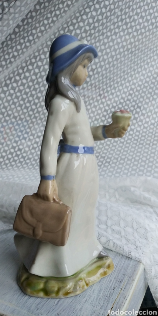 Antig&uuml;edades: Figura porcelana ( quart 5 ) - Foto 3