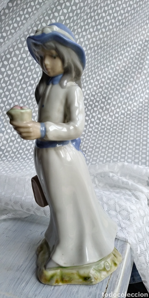 Antig&uuml;edades: Figura porcelana ( quart 5 ) - Foto 5