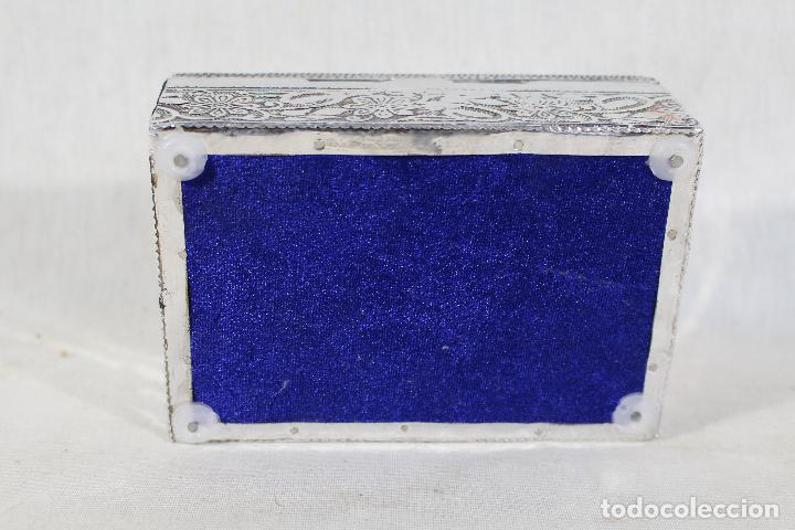 Antig&uuml;edades: caja joyero con plata nepal&iacute; - Foto 3