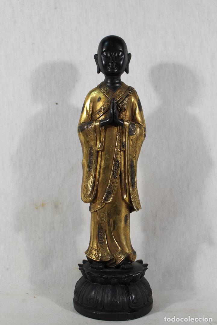 Antig&uuml;edades: figura de buda en resina - Foto 1