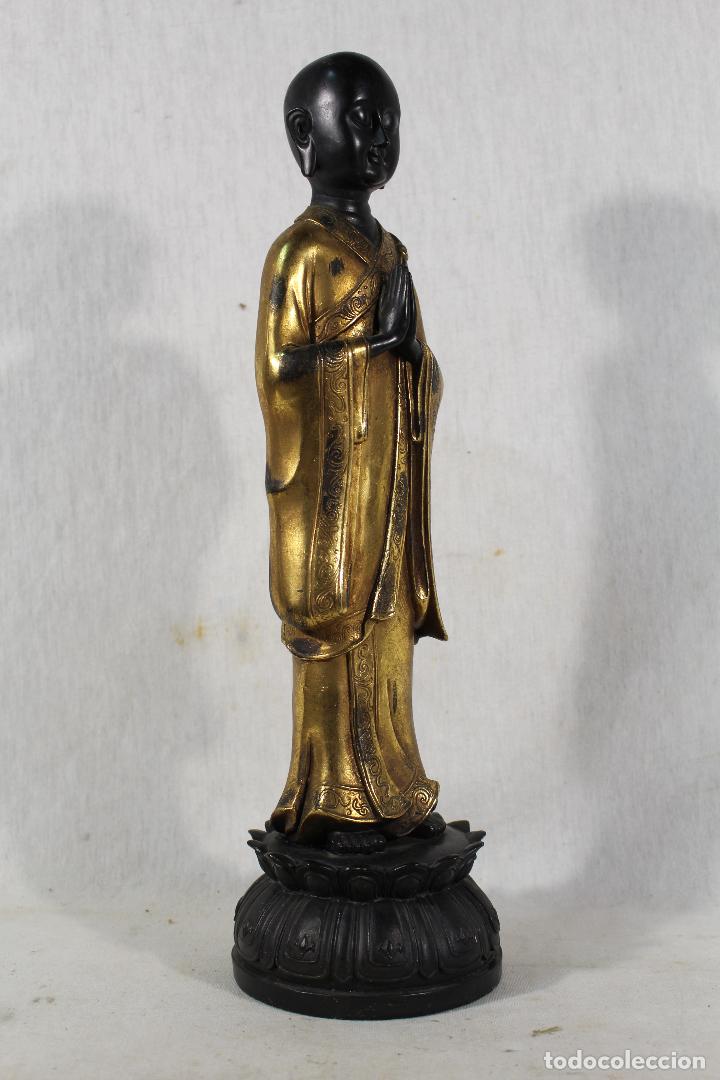 Antig&uuml;edades: figura de buda en resina - Foto 2