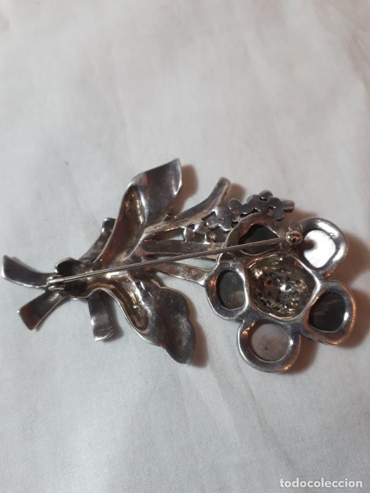 Antig&uuml;edades: Interesante broche antiguo plata - Foto 2