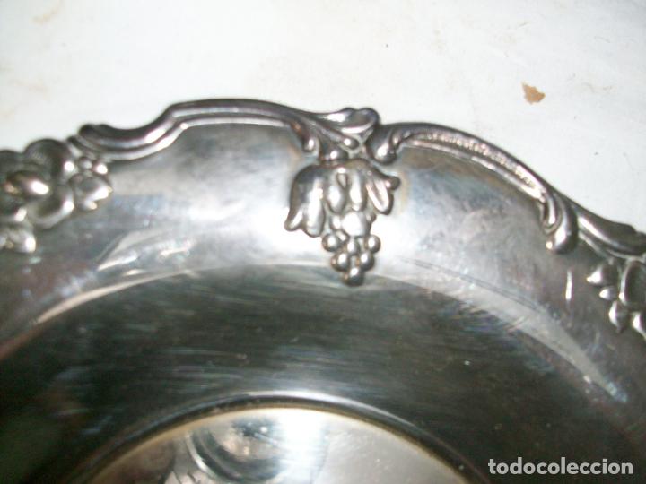 Antig&uuml;edades: BANDEJA PEQUE&Ntilde;A-BA&Ntilde;ADA EN PLATA - Foto 4