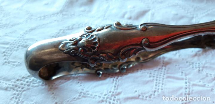 Antig&uuml;edades: Pinzas az&uacute;car plateadas - Foto 3