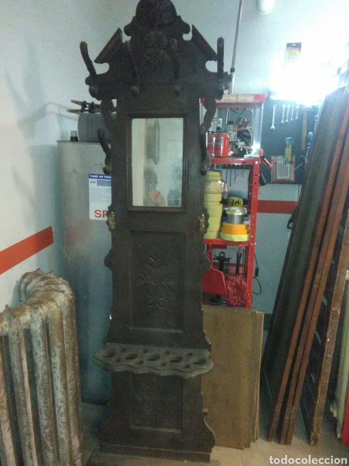 paraguero antiguo - Compra venta en todocoleccion