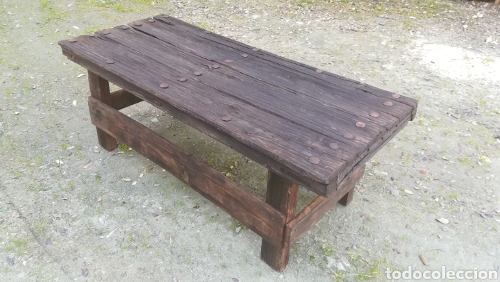 Antig&uuml;edades: Antiguas Mesas de madera artesanales - Foto 3