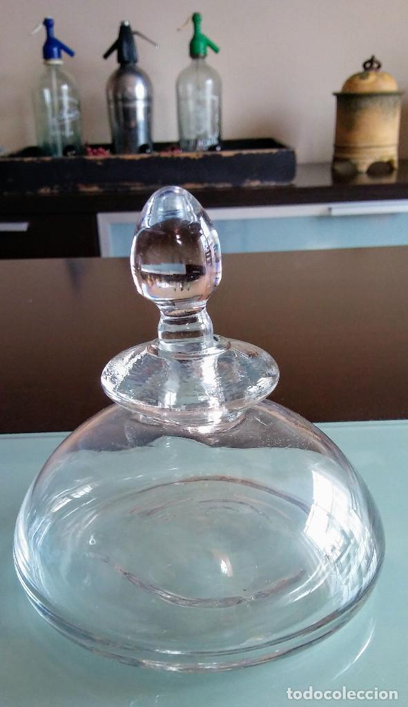 Antig&uuml;edades: RECIPIENTE CRISTAL DECORACION VINTAGE - Foto 1