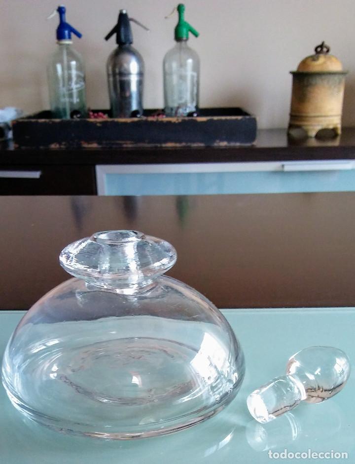 Antig&uuml;edades: RECIPIENTE CRISTAL DECORACION VINTAGE - Foto 2