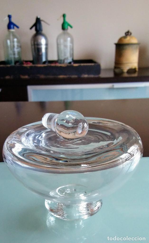 Antig&uuml;edades: RECIPIENTE CRISTAL DECORACION VINTAGE - Foto 3
