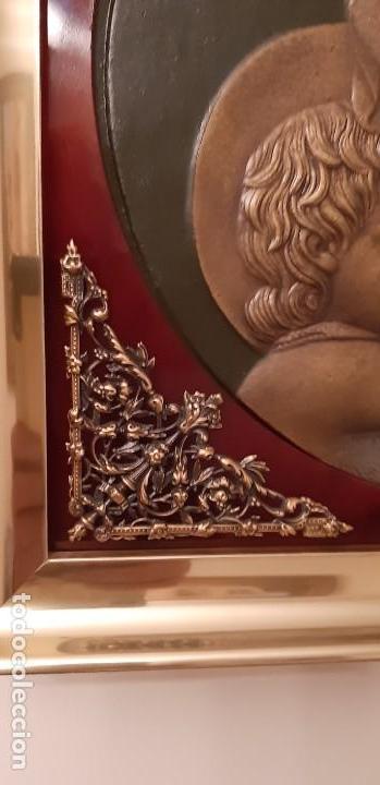 Antig&uuml;edades: Cuadro Religioso de bronce - Foto 3