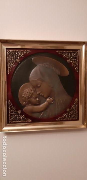 Antig&uuml;edades: Cuadro Religioso de bronce - Foto 1