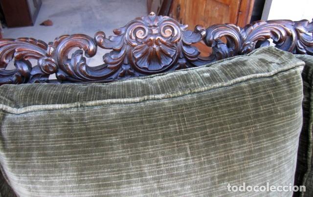 Antig&uuml;edades: Sofa con 2 sillones estilo renacimiento - Foto 6