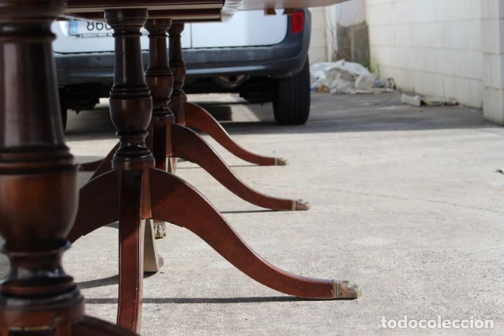 Antig&uuml;edades: Mesa inglesa de 5,50 metros de largo - Foto 7
